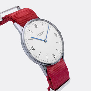 UNIVERSAL GENEVE | Super Jumbo Dresswatch | Blue Hands | NOS | Ref. 312301/3 | 1950s