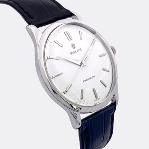 ROLEX | Super Jumbo Purist Dresswatch | Pearl White Dial | Ref. 8029 | 1950s
