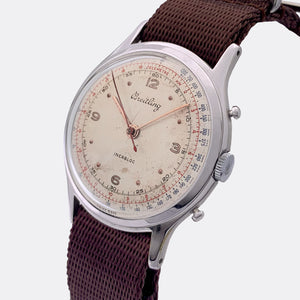 BREITLING | Jumbo Chronostop | Flyback Chronograph | Red Second | 1950s