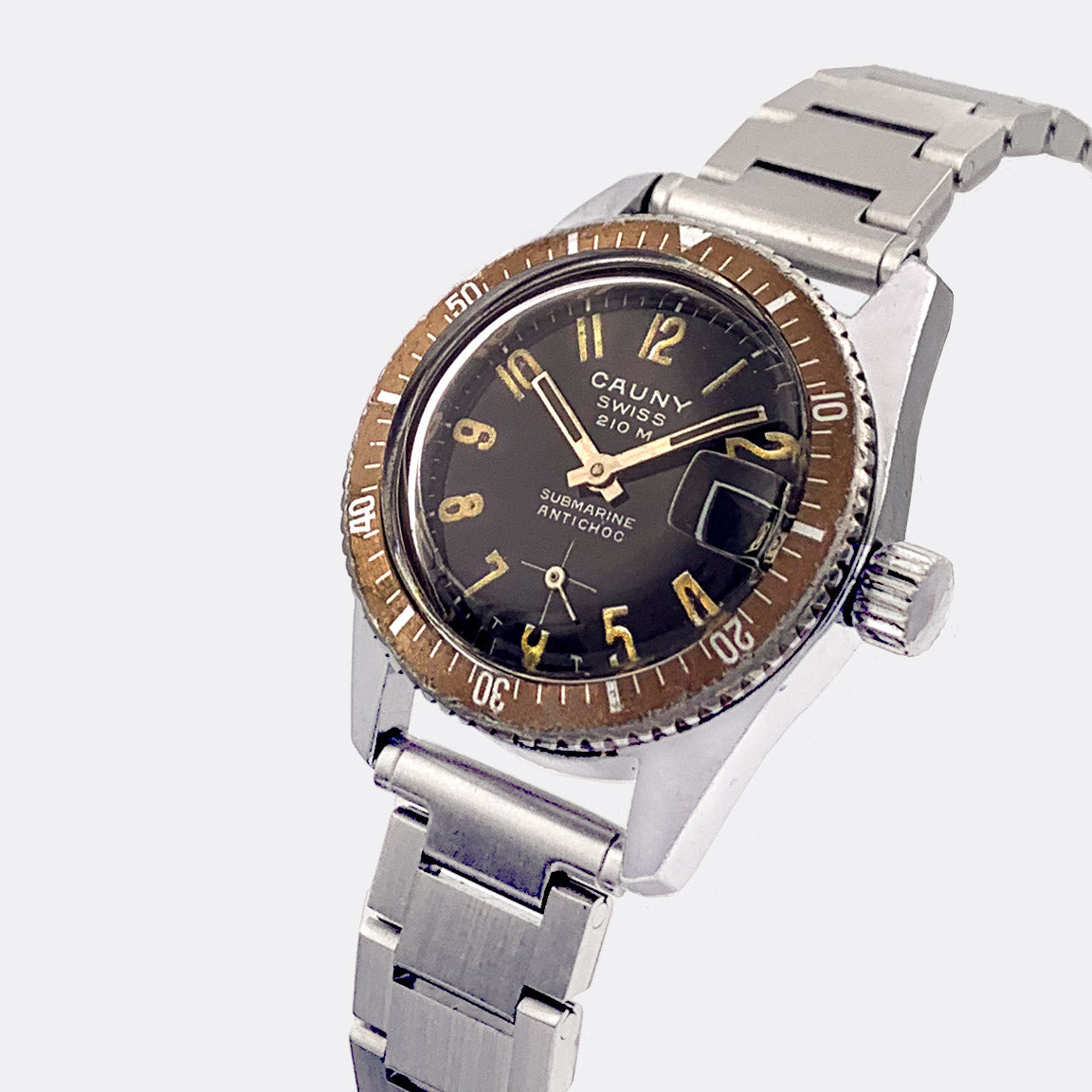 CAUNY | Submarine | Lady Diver | Date | Sub-Seconds | 1960s