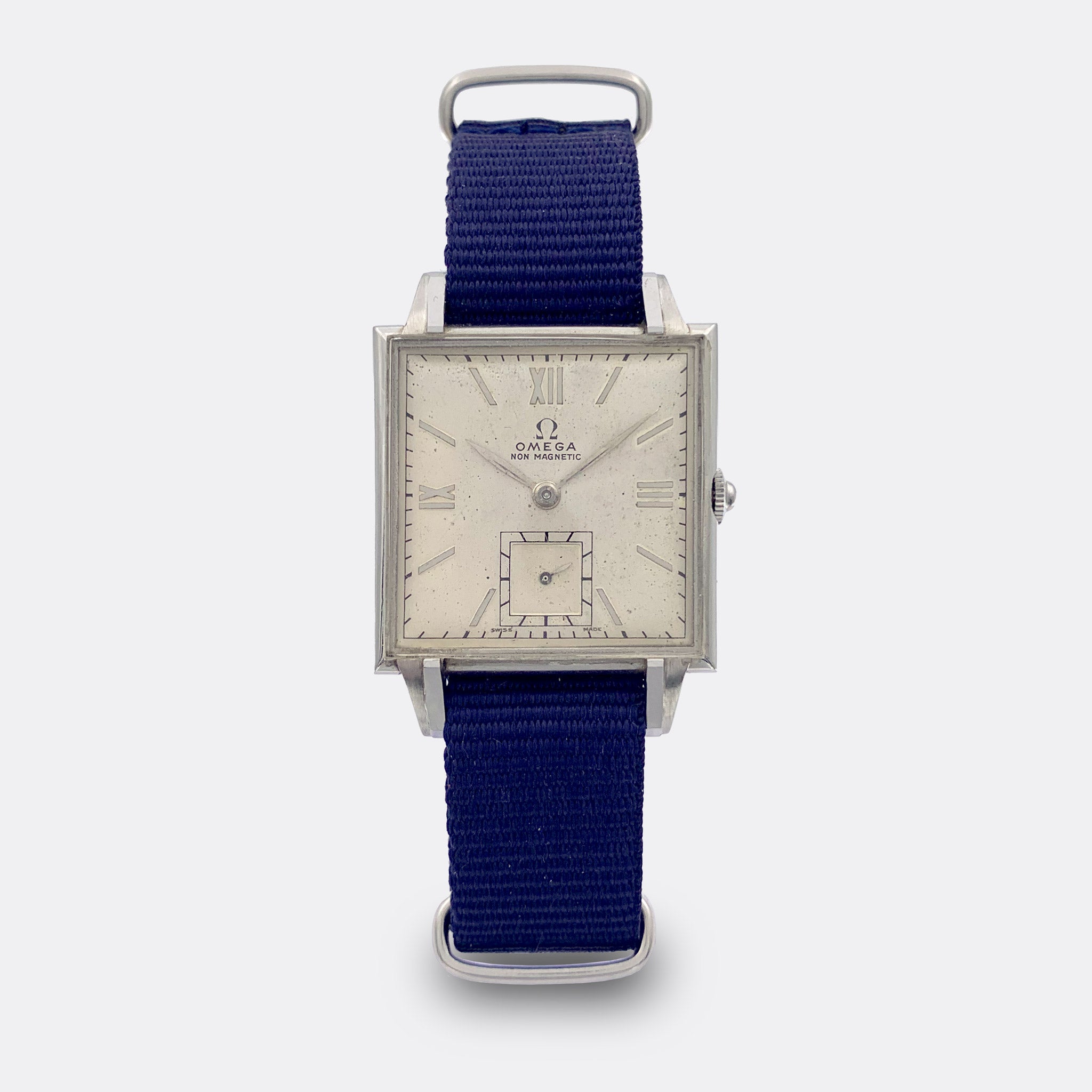 OMEGA | Dresswatch | Square | Subseconds | Cream Dial | Ref. 3797 | 1940s