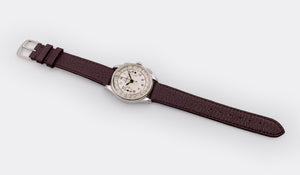 TAVANNES | Chronograph | Silver Dial | Blue Hands | 1940s