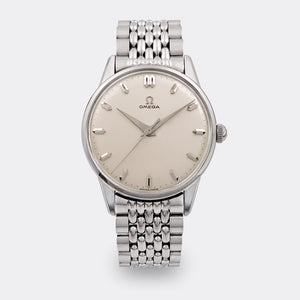 OMEGA | Jumbo Dresswatch | Purist White Dial | All Steel | Ref. 14772-61 | 1960s