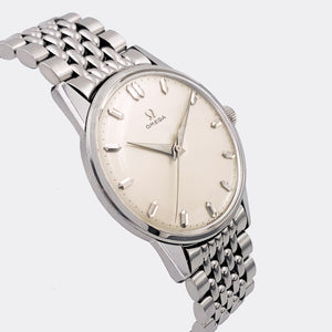 OMEGA | Jumbo Dresswatch | Purist White Dial | All Steel | Ref. 14772-61 | 1960s