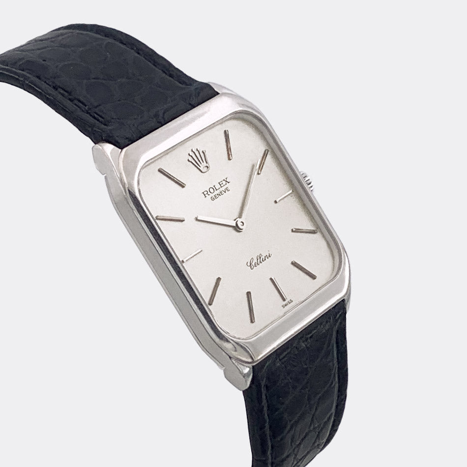 ROLEX | Cellini | Dresswatch | Full Collector Set | 18K Solid White Gold | Ref. 4135 | 1970s