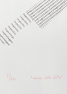 DOMENICO CERRONI CADORESI | Concrete Poetry