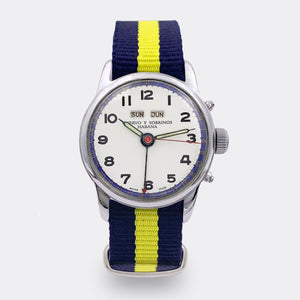 CUERVO Y SOBRINOS | Habana | Mid-Size Boy & Lady | Full Calendar | Triple Date | Red Second | 1950s