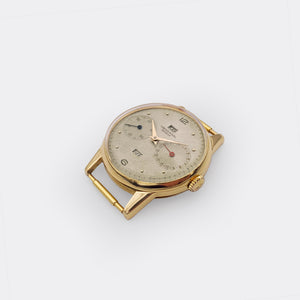 UNIVERSAL GENEVE | Dresswatch | Full Calender | Triple-Date & Small Second | 18K Solid YG | Ref. 11301 | 1940s