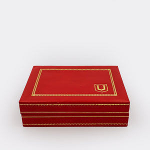 UNIVERSAL GENEVE | Dresswatch | Full Calender | Triple-Date & Small Second | 18K Solid YG | Ref. 11301 | 1940s