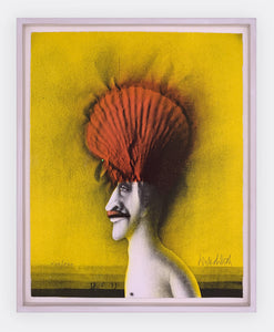 PAUL WUNDERLICH | Selbst mit Muschelhelm