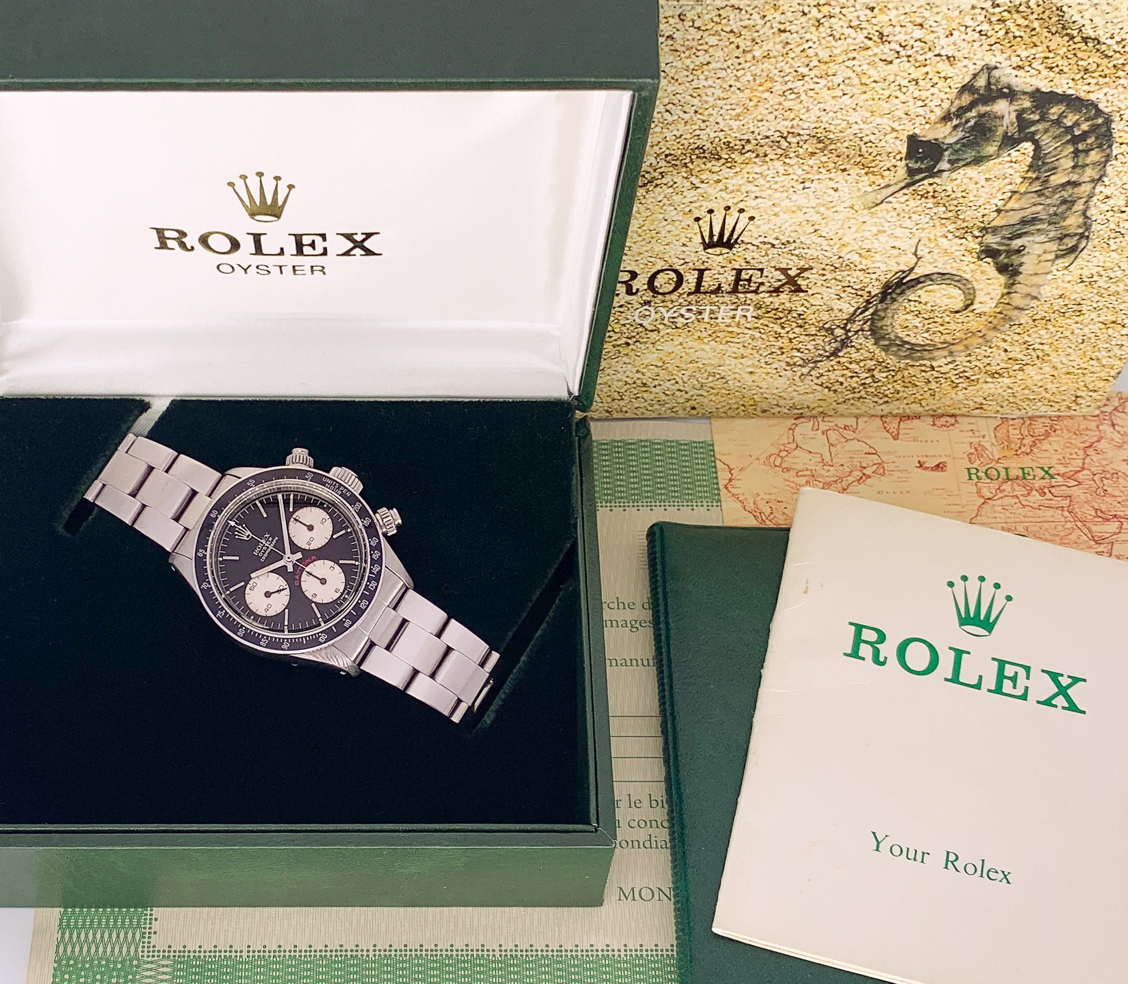 ROLEX | Oyster Cosmograph | Daytona | Big Red | Full Collector Set | Ref. 6263 | 1970s