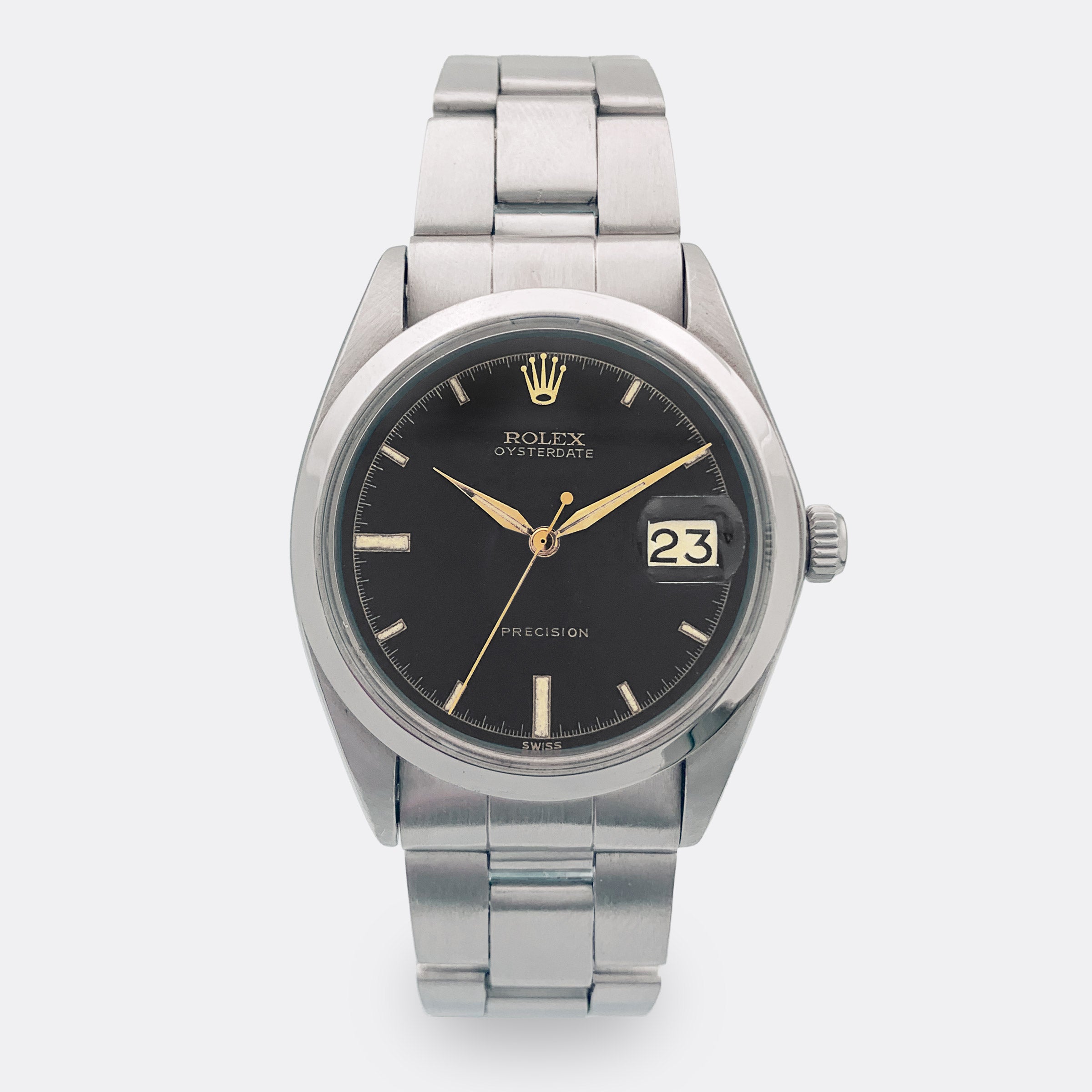 ROLEX | Jumbo Oysterdate | Collector Set | Gilt Tritium Dial | 1/5 Seconds Track | Ref. 6694 | 1970s