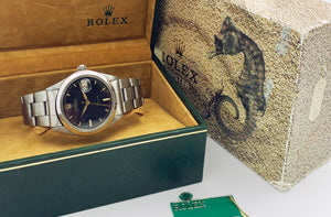 ROLEX | Jumbo Oysterdate | Collector Set | Gilt Tritium Dial | 1/5 Seconds Track | Ref. 6694 | 1970s